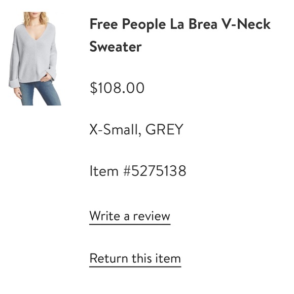 Free People sweater - Picture 4 of 6